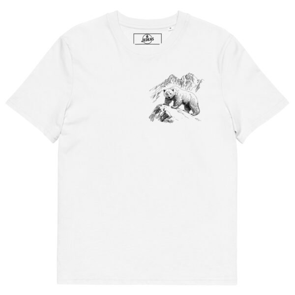 T-shirt unisex coton bio - black bear