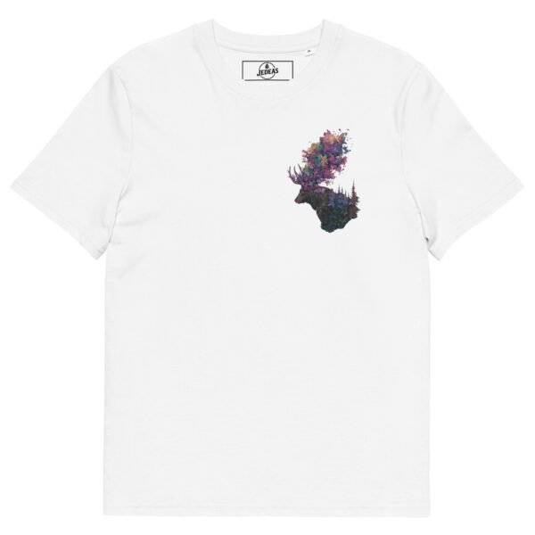 T-shirt unisex coton bio - cerf