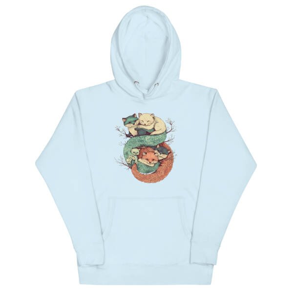 Sweat unisex - Cuddling fox