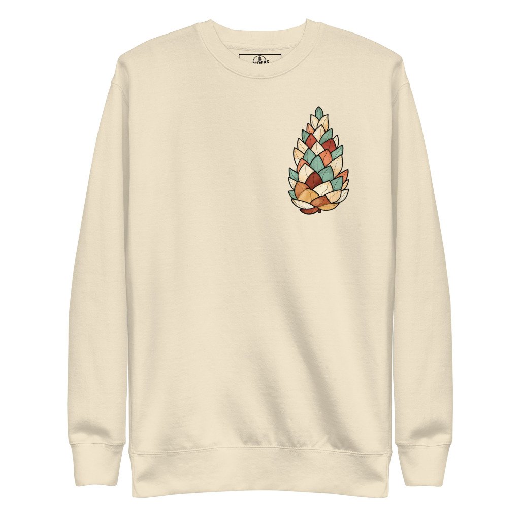 Sweatshirt unisex - Dreamy Pine Cone