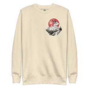 Sweatshirt unisex - mountain goat – Image 7