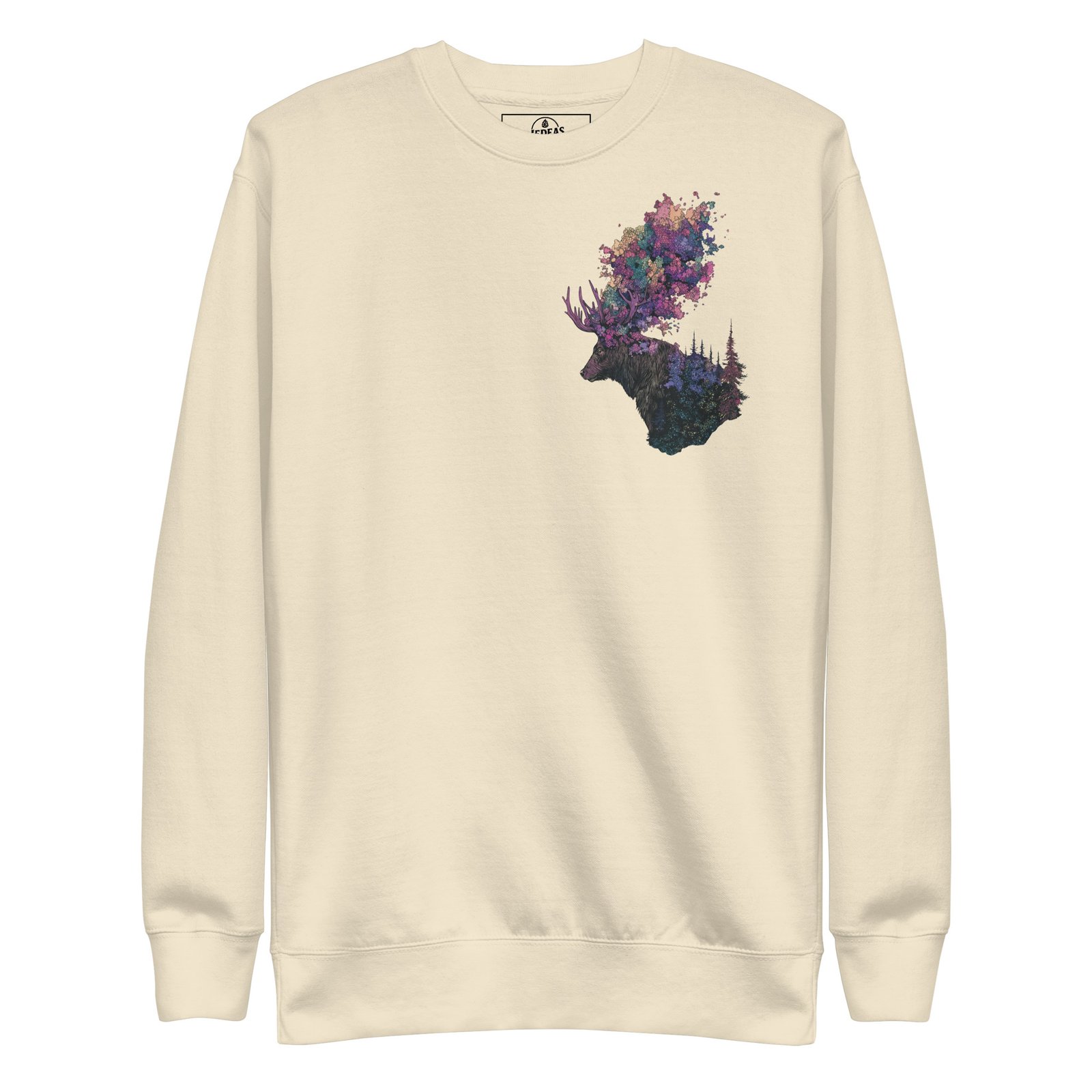 Sweatshirt unisex - cerf – Image 6