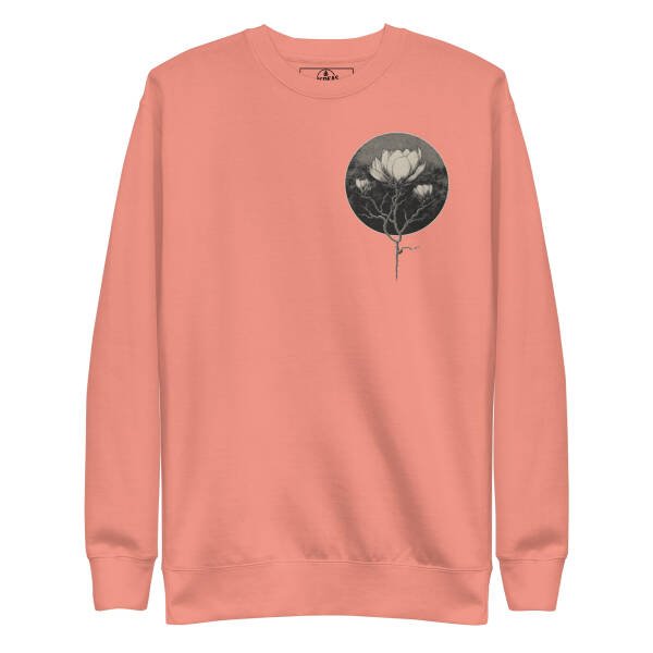 Sweatshirt unisex - Dark flower