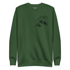 Sweatshirt unisex - black bear – Image 2