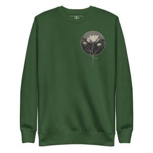 Sweatshirt unisex - Dark flower – Image 2