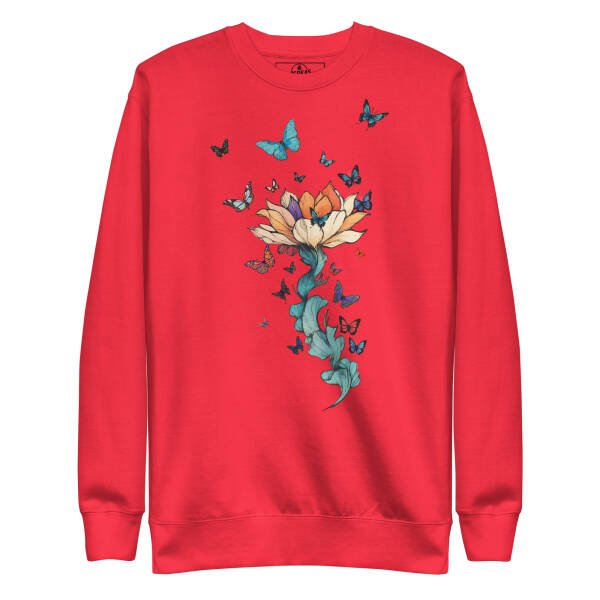 Sweatshirt unisex - papillon