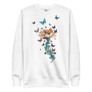Sweatshirt unisex - papillon – Image 7