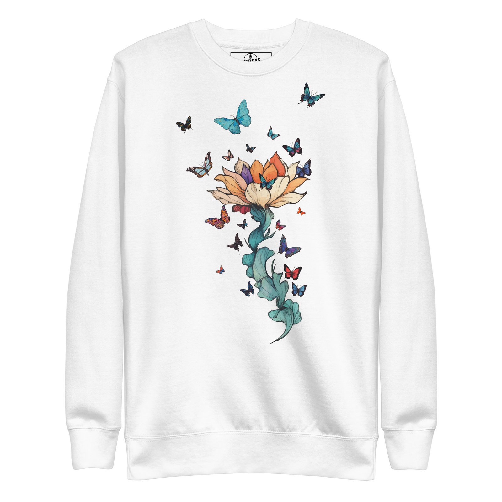Sweatshirt unisex - papillon – Image 7