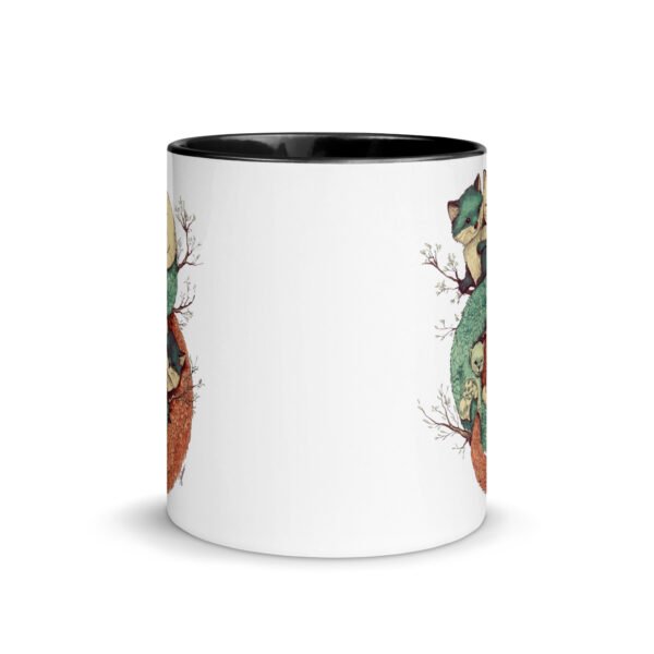 Mug couleur - Cuddling fox