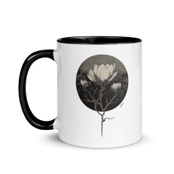 Mug couleur - Dark flower
