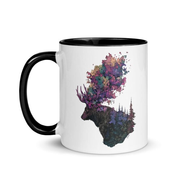 Mug couleur - cerf