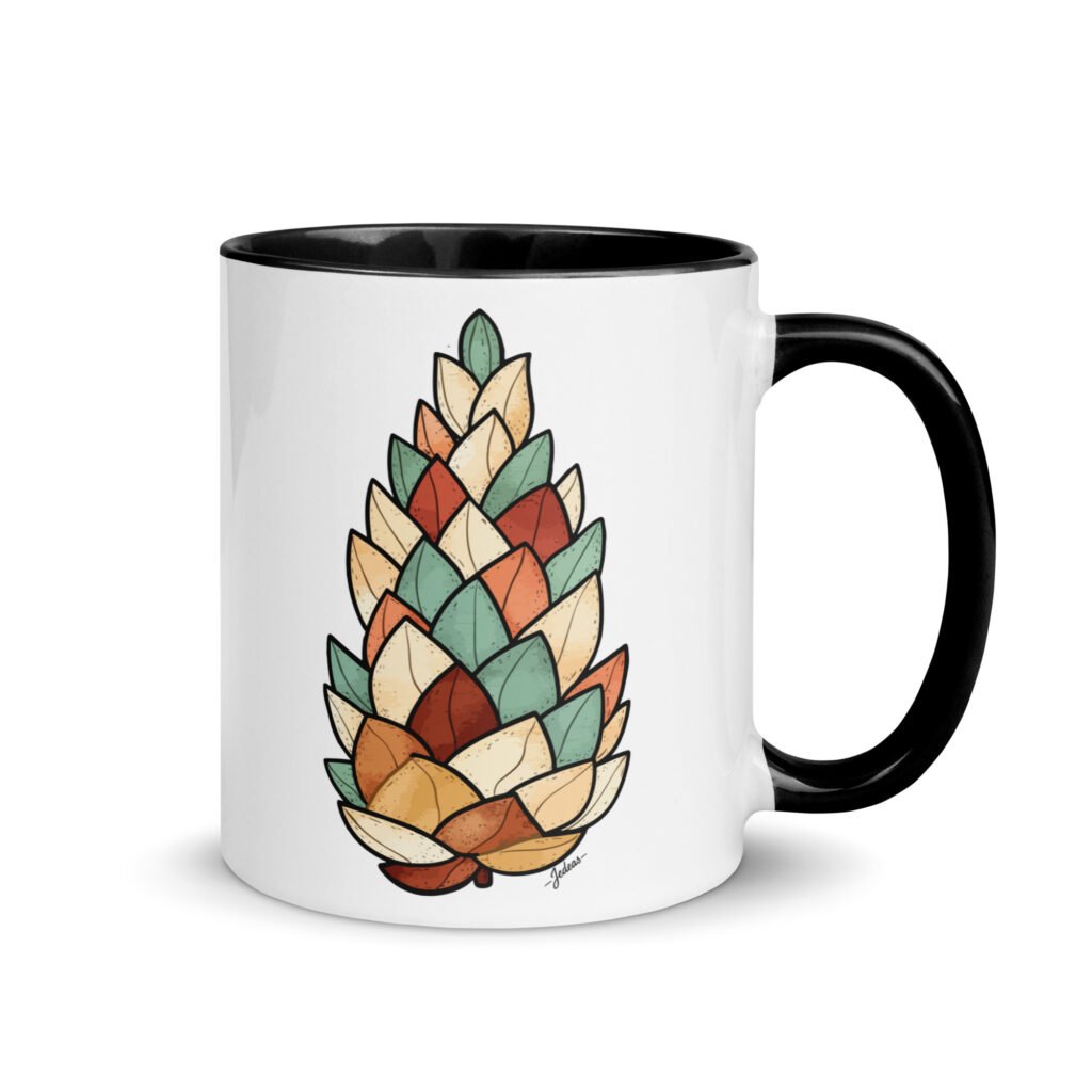 Mug couleur - Dreamy Pine Cone
