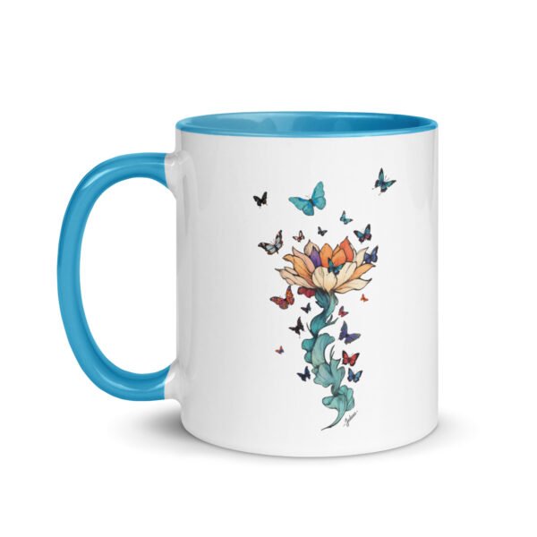Mug couleur - papillon