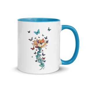 Mug couleur - papillon