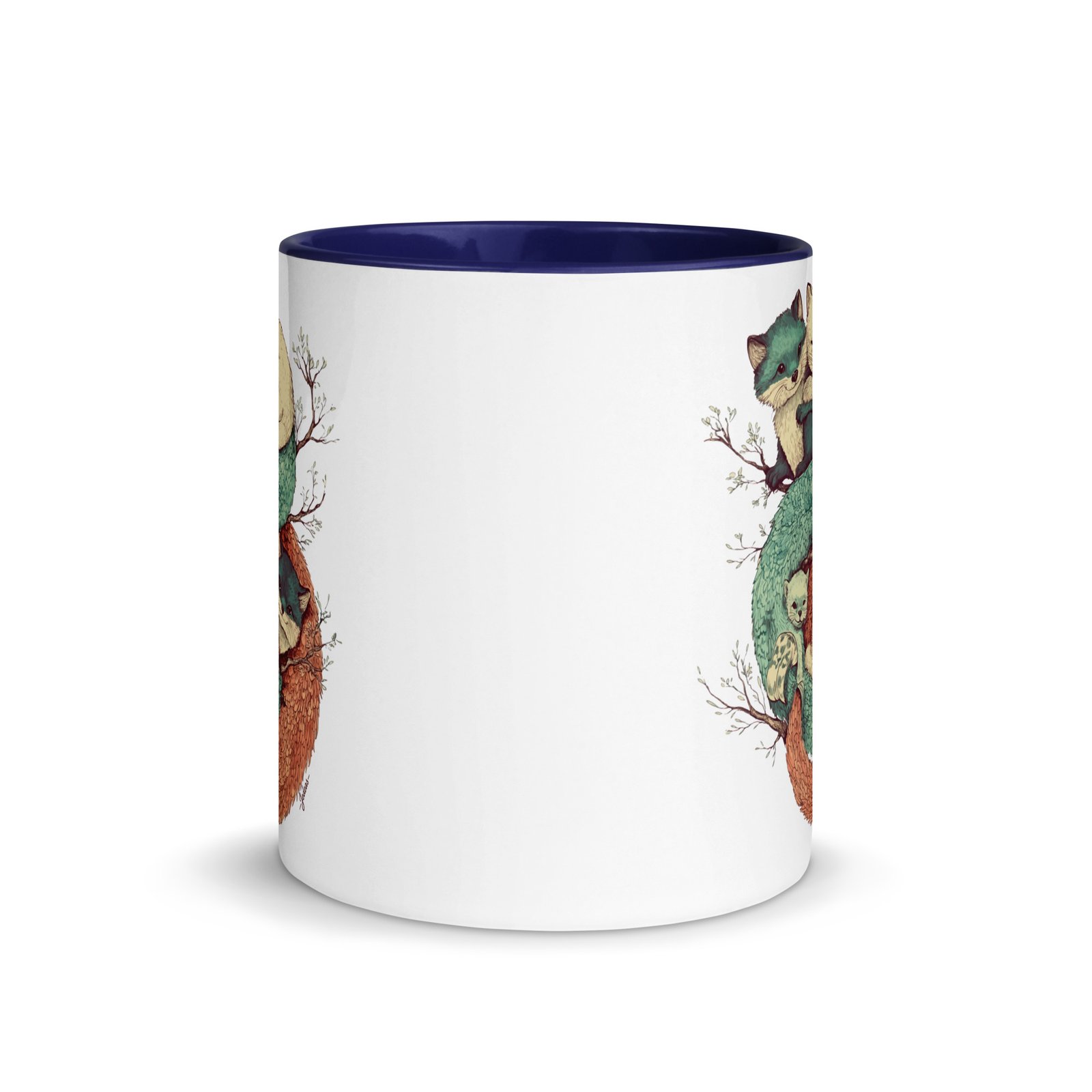 Mug couleur - Cuddling fox – Image 6