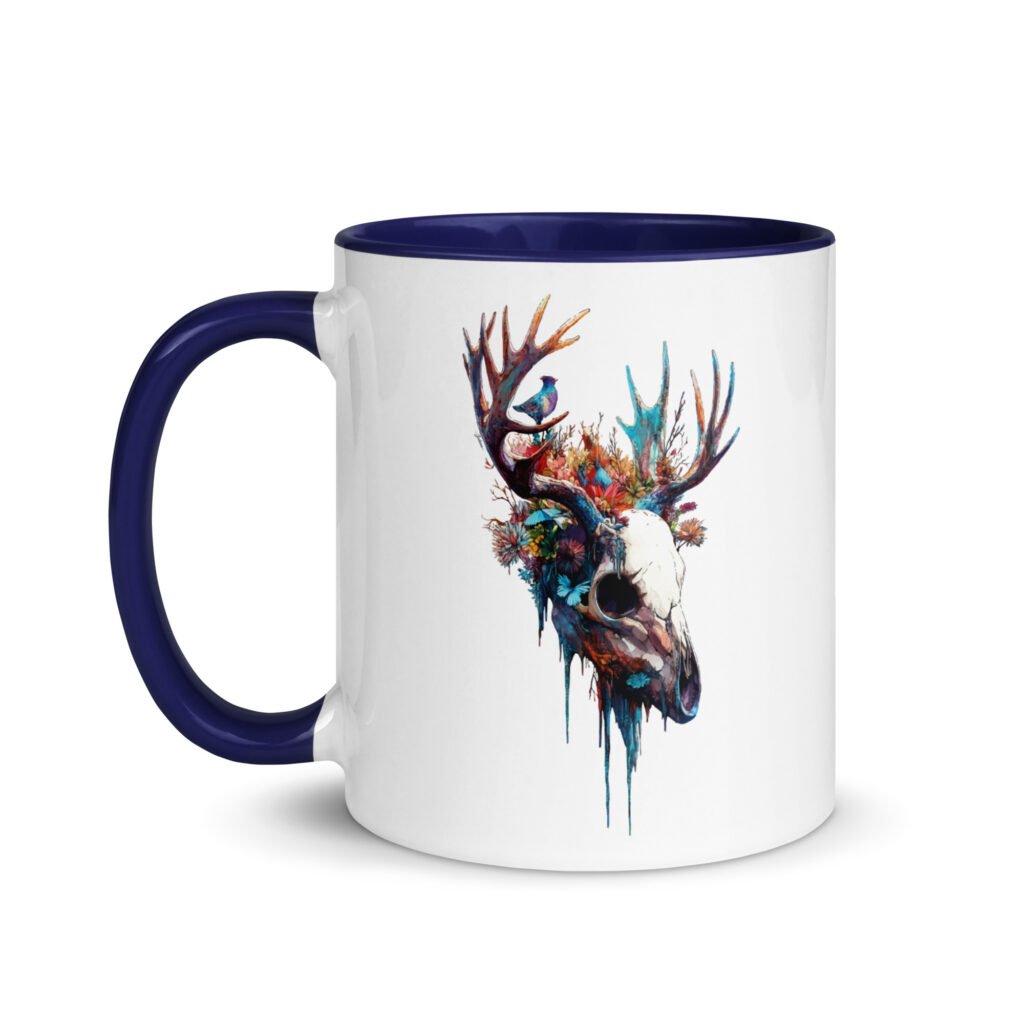 Mug couleur - Dreamy skull