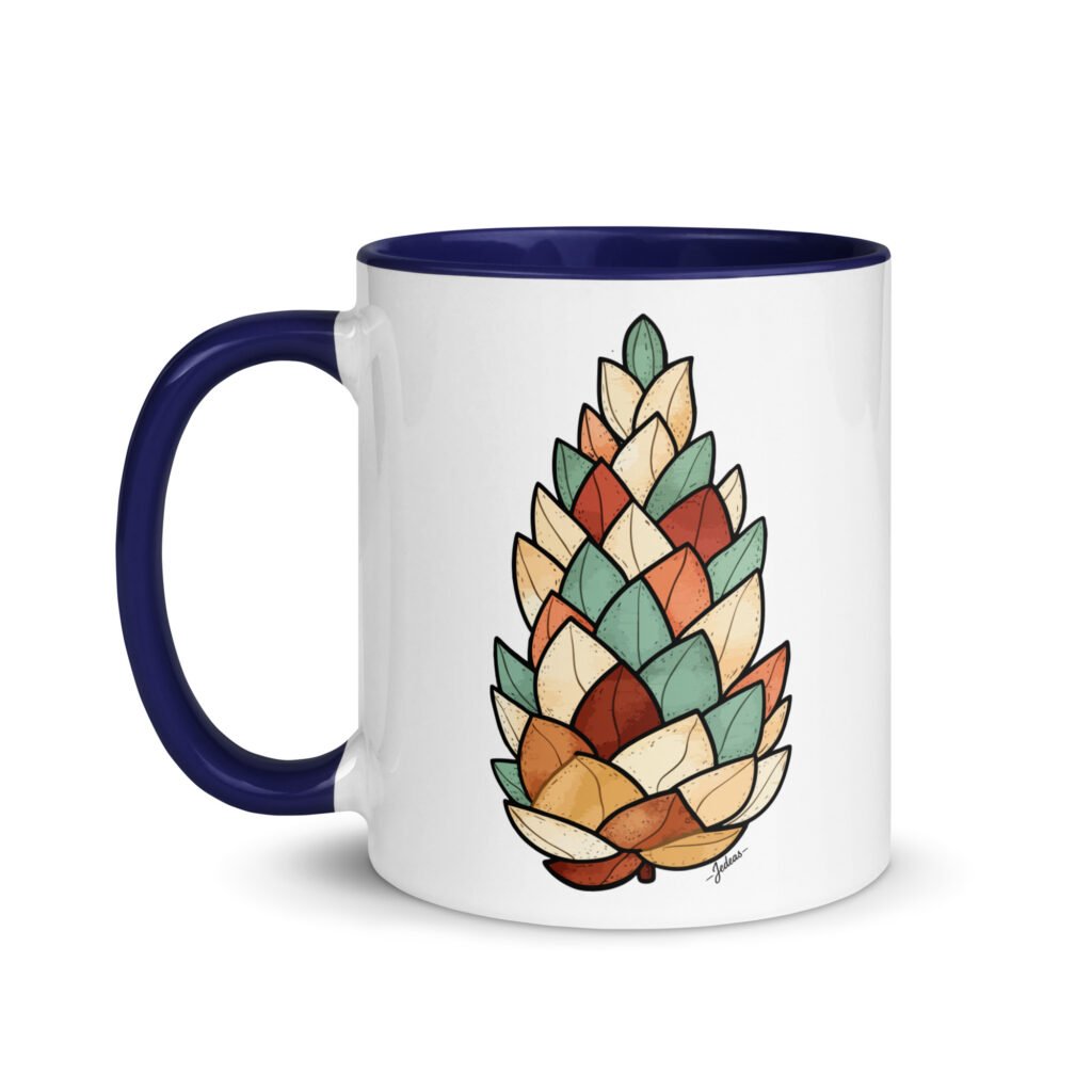 Mug couleur - Dreamy Pine Cone