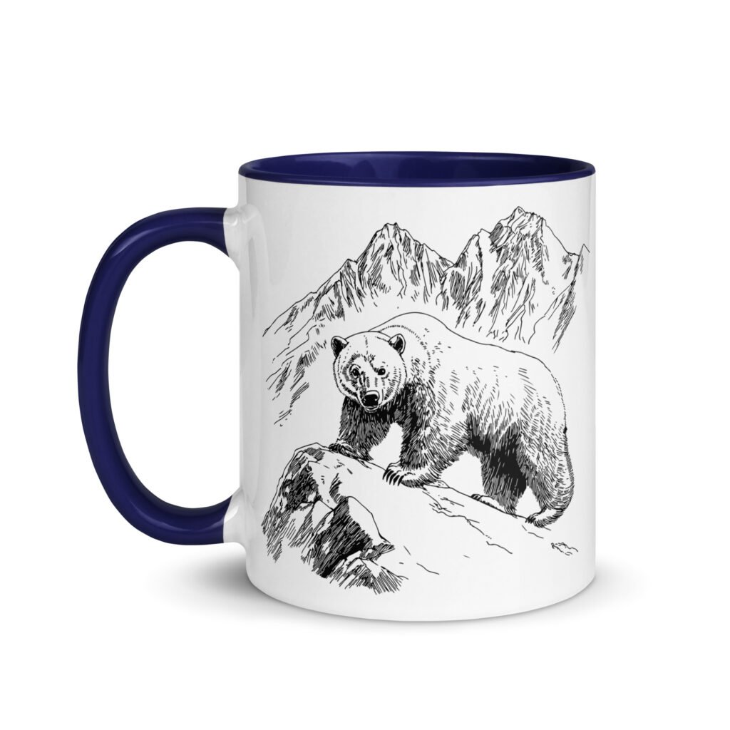 Mug couleur - black bear