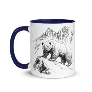 Mug couleur - black bear – Image 6