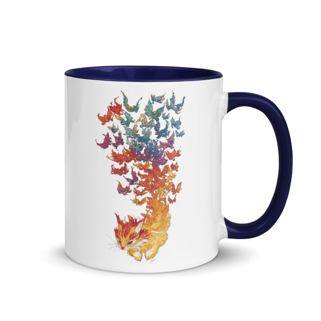 Mug couleur - Magic cat