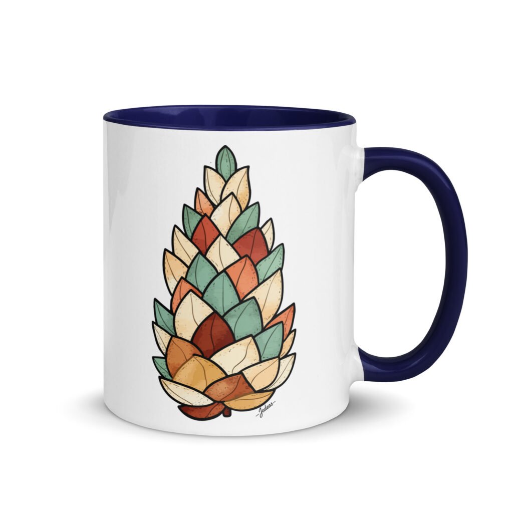 Mug couleur - Dreamy Pine Cone