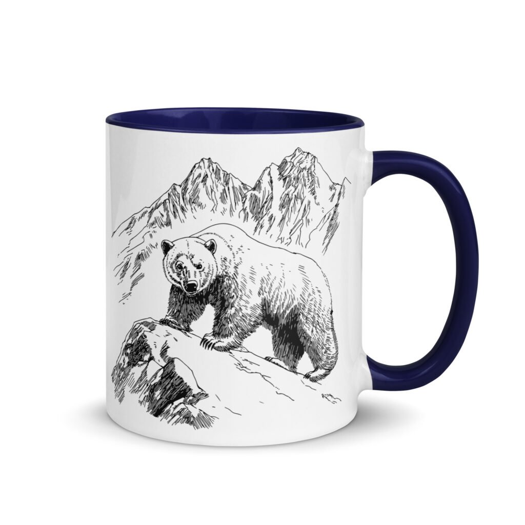 Mug couleur - black bear