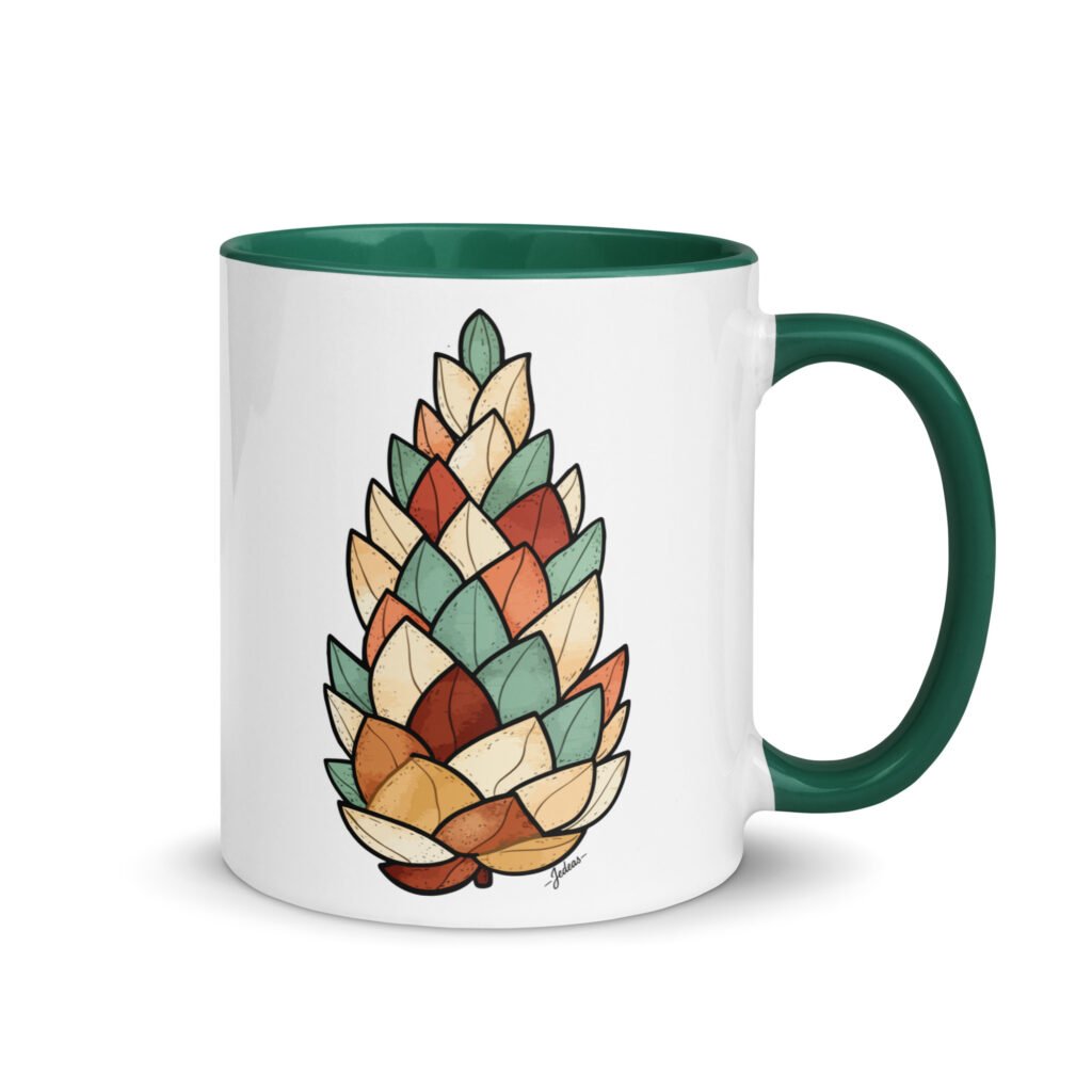 Mug couleur - Dreamy Pine Cone