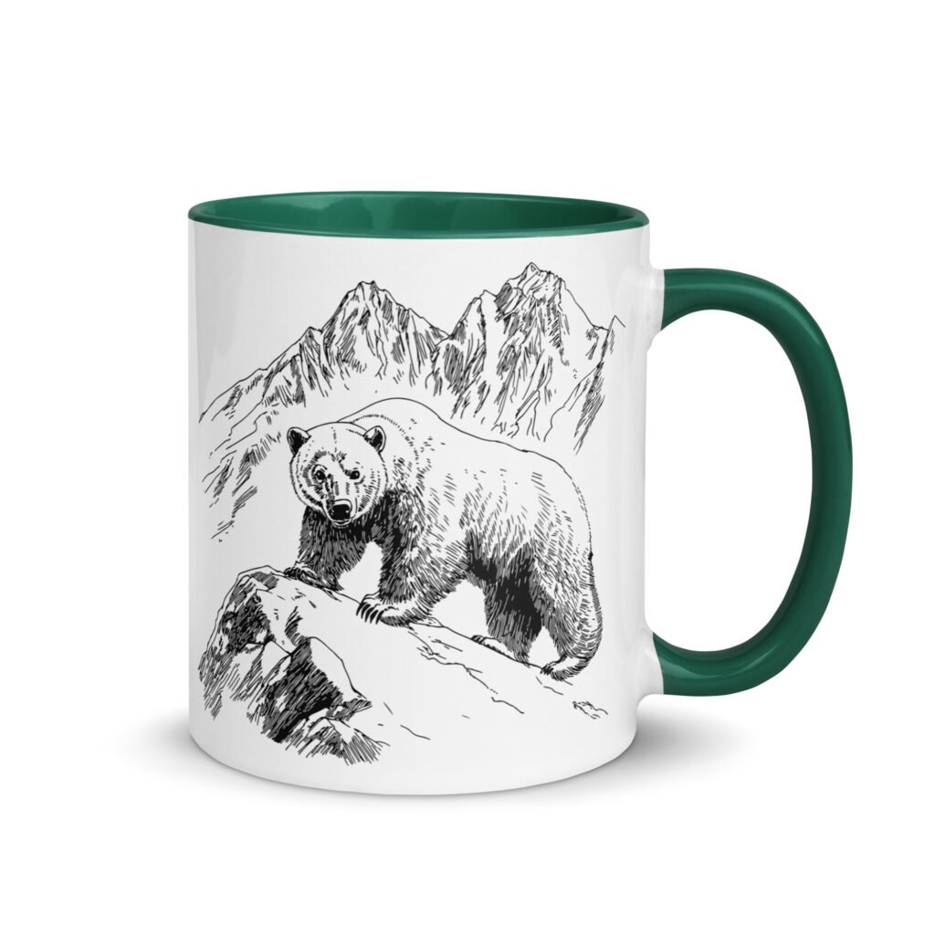 Mug couleur - black bear