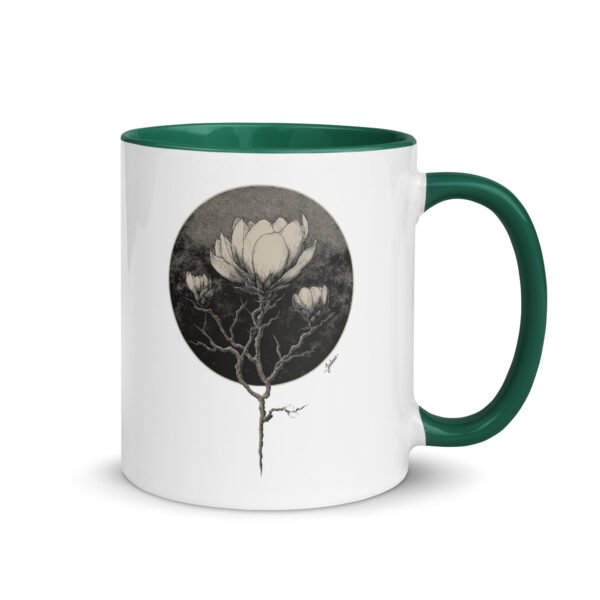 Mug couleur - Dark flower