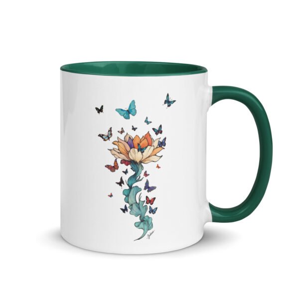 Mug couleur - papillon