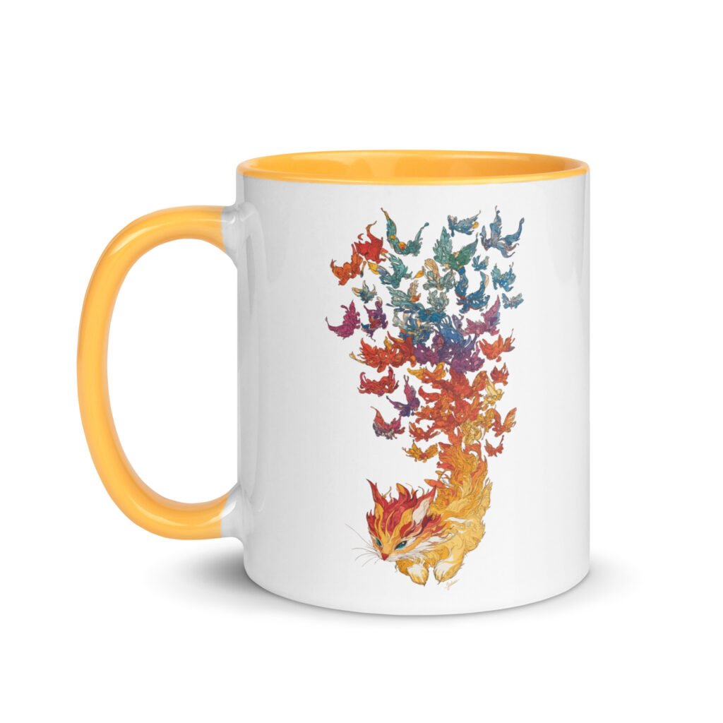 Mug couleur - Magic cat