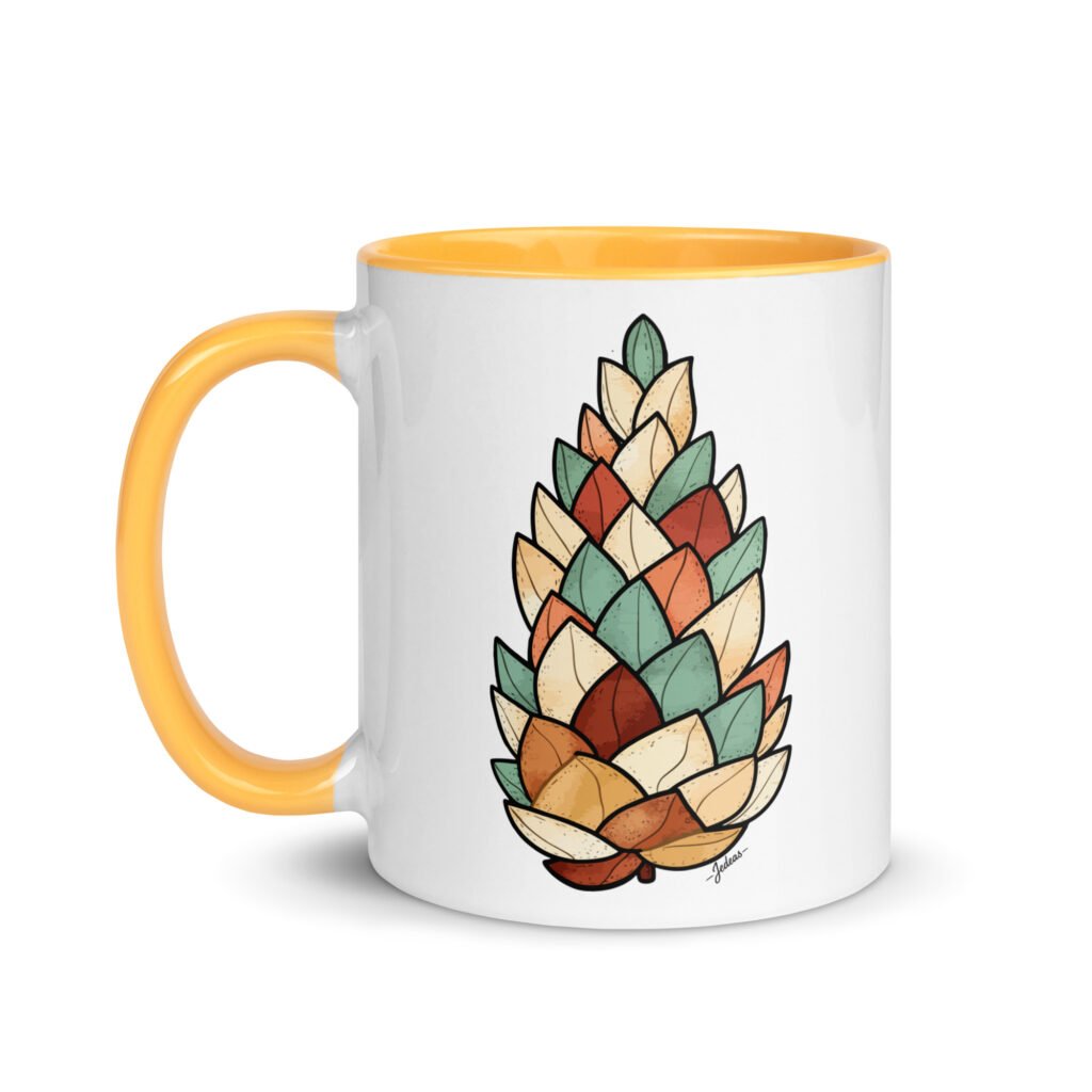 Mug couleur - Dreamy Pine Cone