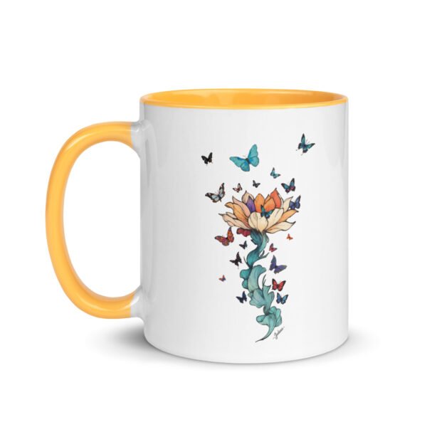 Mug couleur - papillon