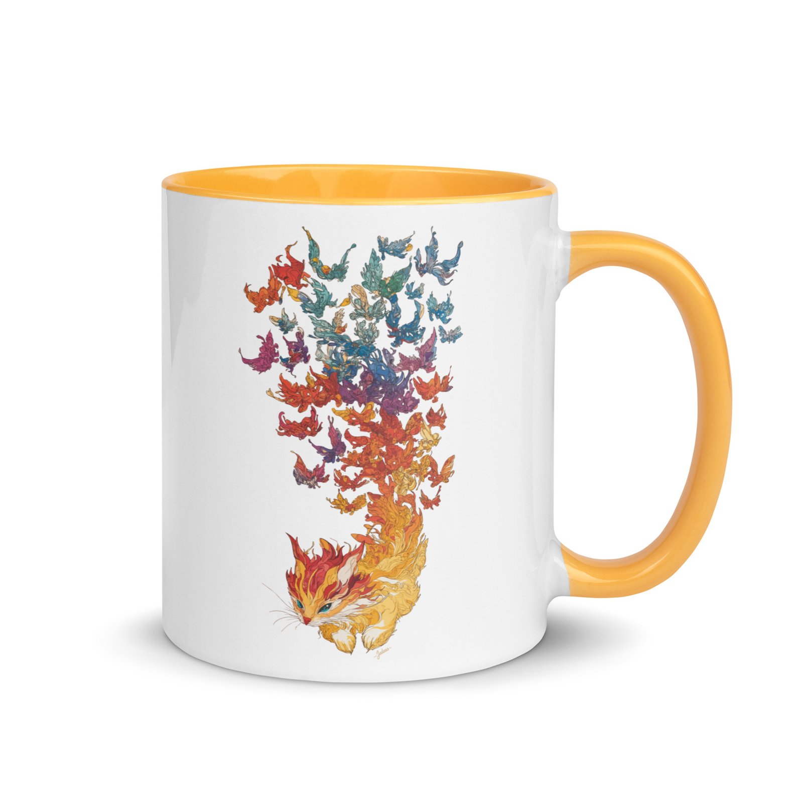 Mug couleur - Magic cat – Image 10