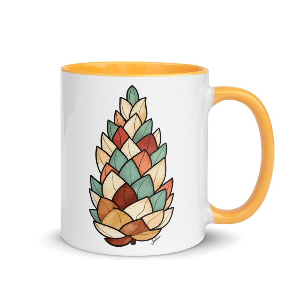 Mug couleur - Dreamy Pine Cone