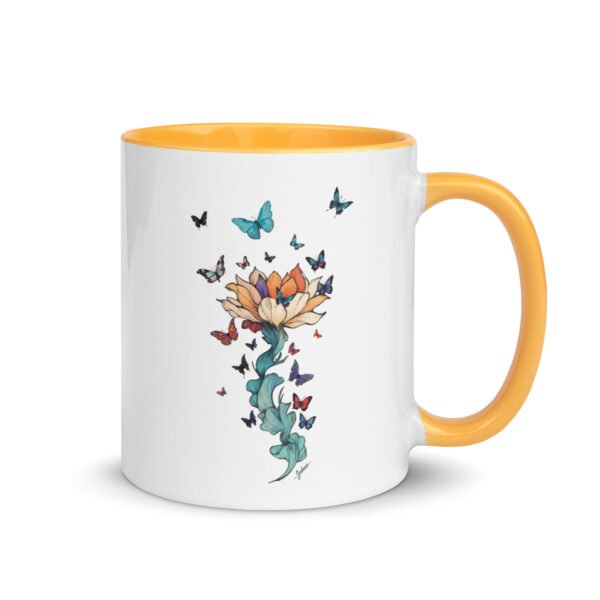 Mug couleur - papillon