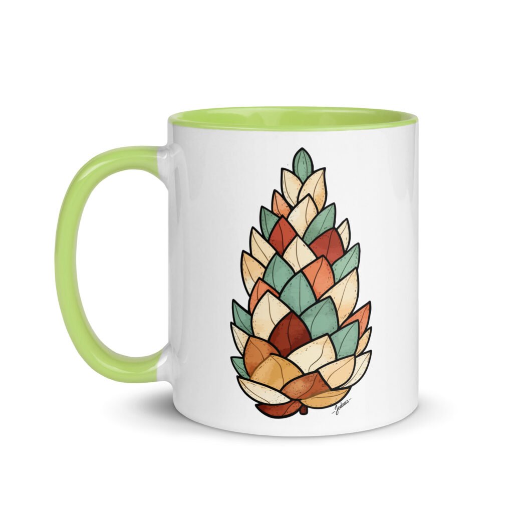 Mug couleur - Dreamy Pine Cone