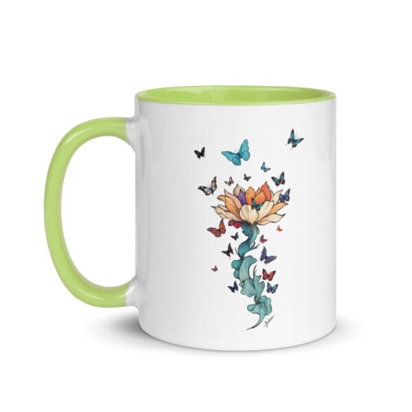Mug couleur - papillon