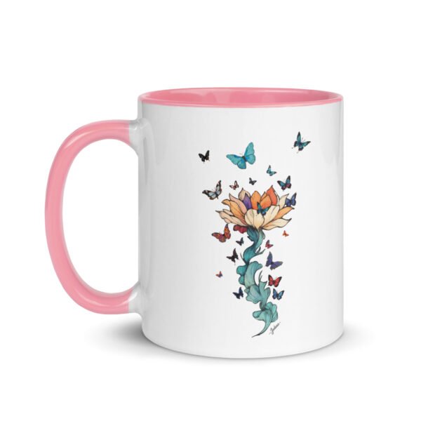 Mug couleur - papillon