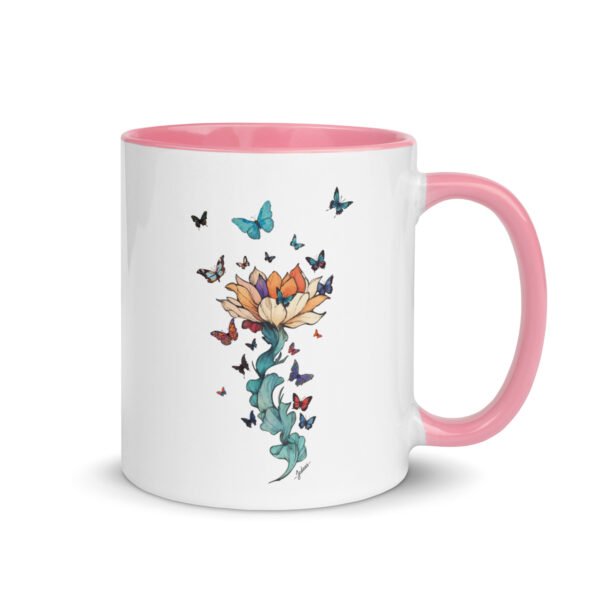 Mug couleur - papillon