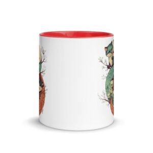 Mug couleur - Cuddling fox – Image 9