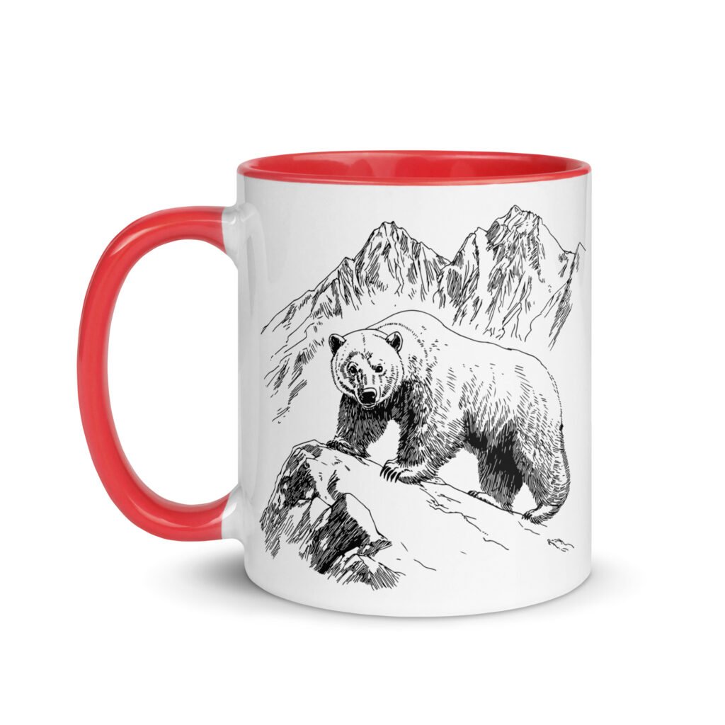 Mug couleur - black bear