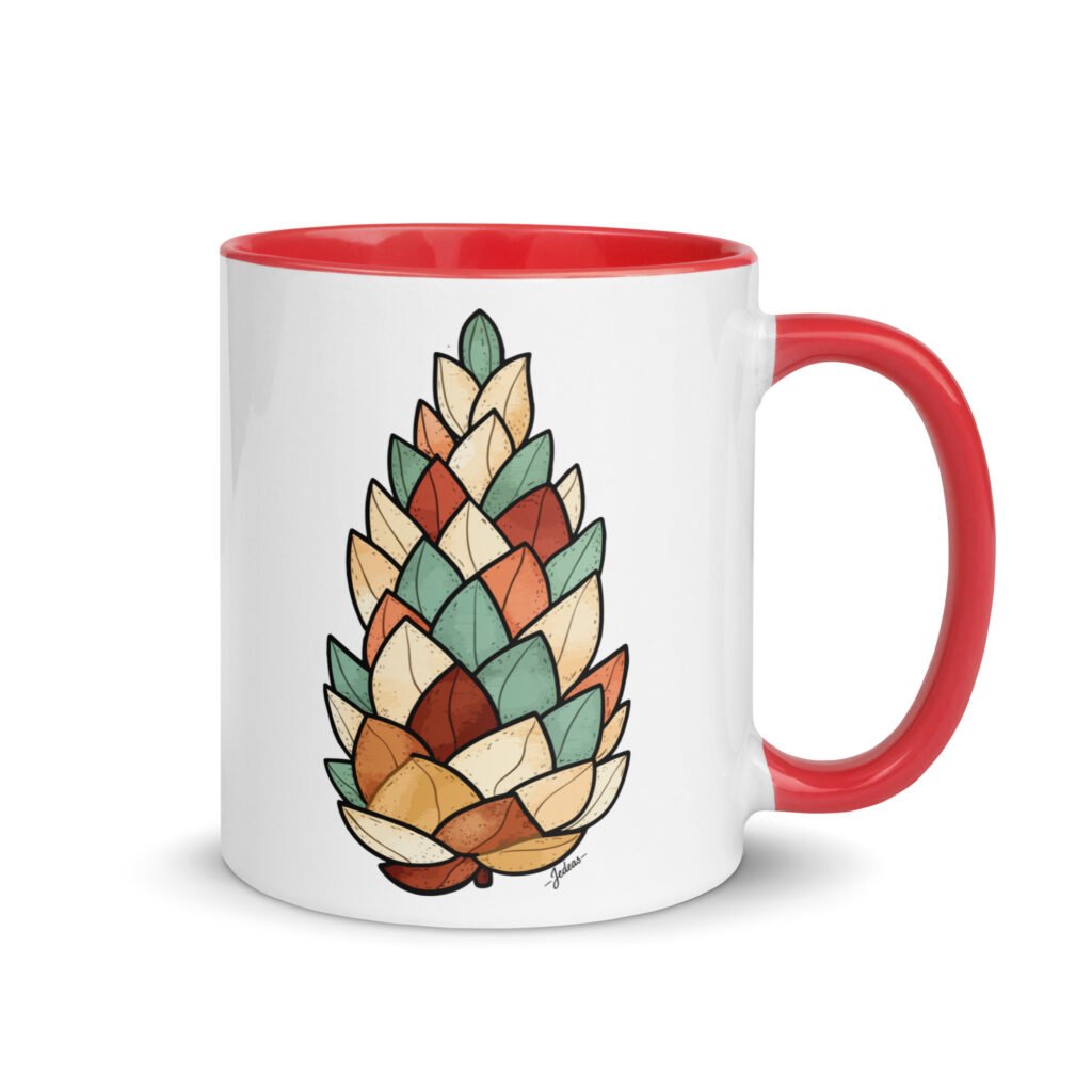 Mug couleur - Dreamy Pine Cone