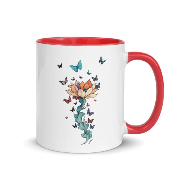Mug couleur - papillon