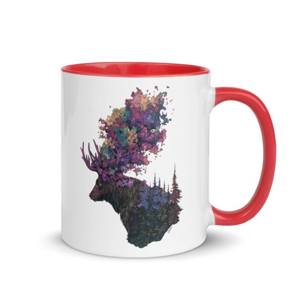 Mug couleur - cerf