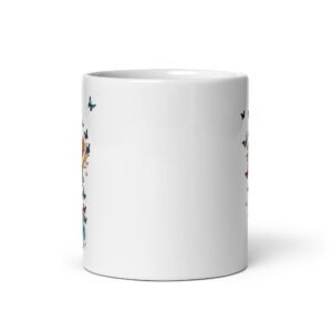 Mug blanc - papillon – Image 3
