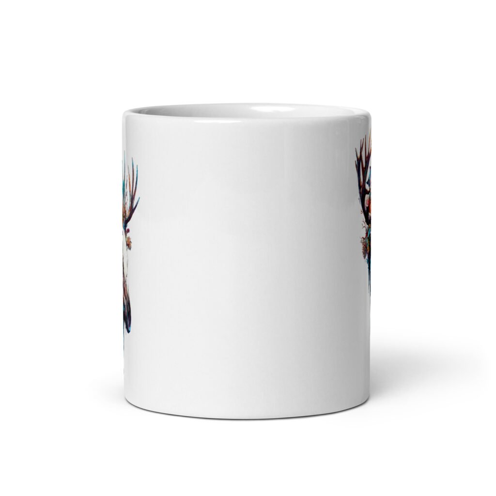 Mug blanc - Dreamy skull