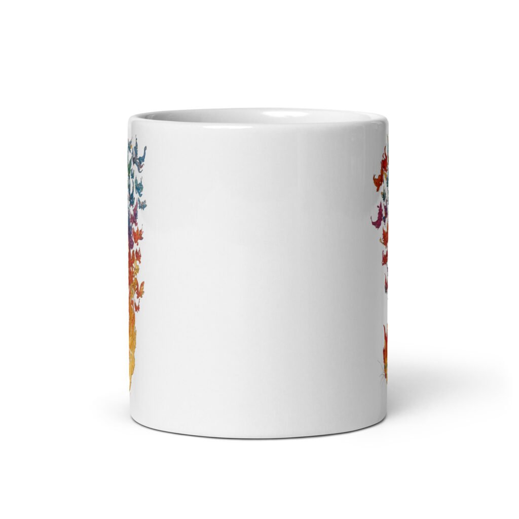 Mug blanc - Magic cat