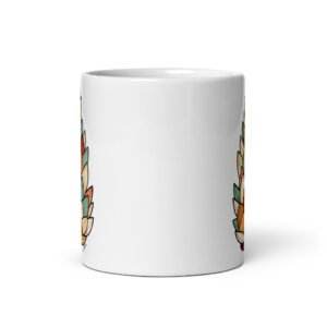 Mug blanc - Dreamy Pine Cone – Image 3