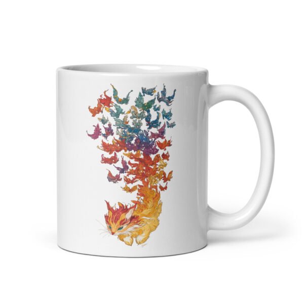 Mug blanc - Magic cat